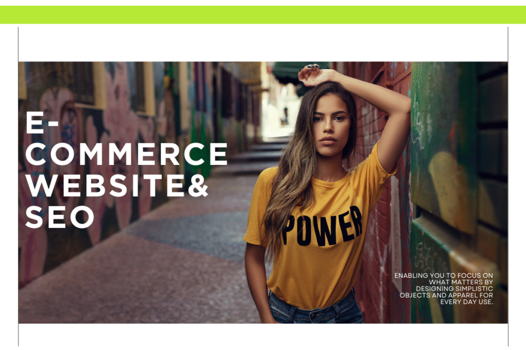 e commerce website